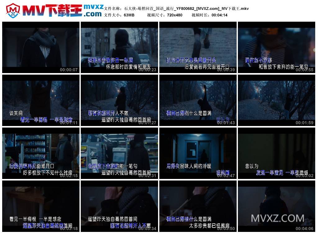 石大侠-蓦然回首_国语_流行_YF800682